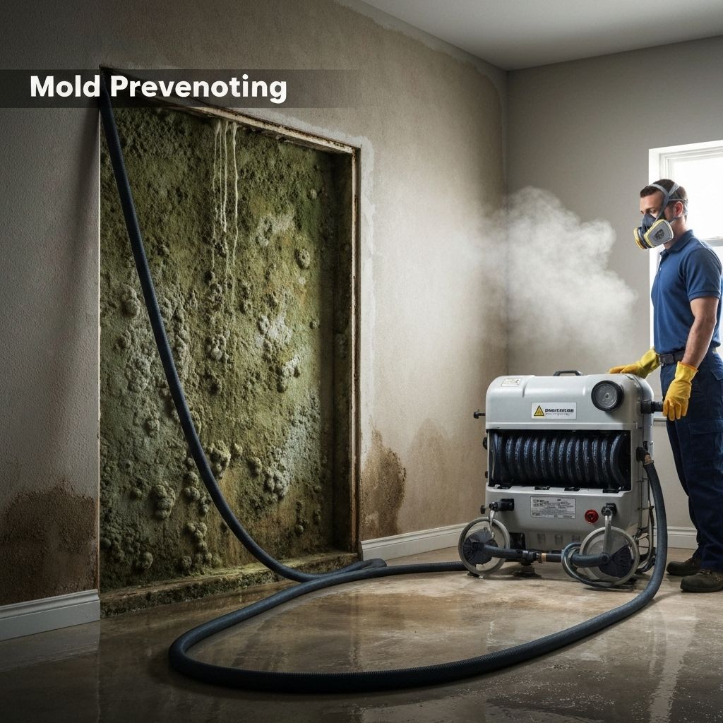 Mold Prevention: Why Professional Drying Matters